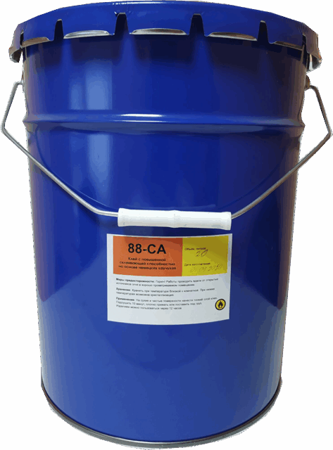 Клей 88-СА ( 3 л/2,4 кг, канистра) ТУ 38 30569-94