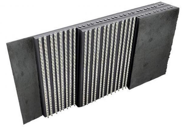 Пластина автогрейдерная 250*1000*40 армированная тросом 10 мм, 20 шт, 1 ряд