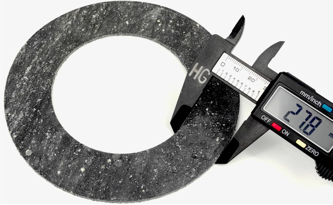 Прокладка круглая паронитовая 8х18х2 мм