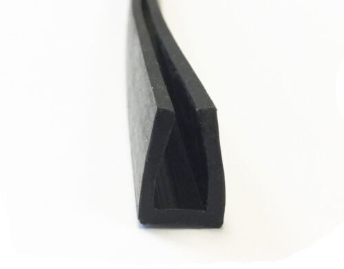 Профиль уплотнительный для стёкол П-5 мм ТУ 2500-376-00152106-94