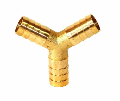 Соединение для шланга Y-образное латунь 10 мм