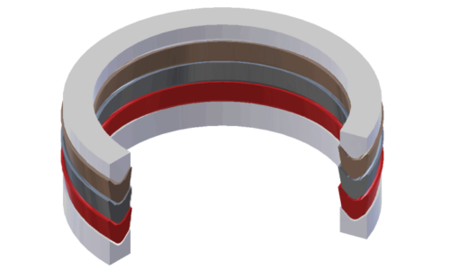Кольцо нажимное КН 60*80 ГОСТ 22707-77 полиамид