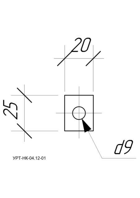 Уплотнитель по чертежу УРТ-ЕК-13.01-01